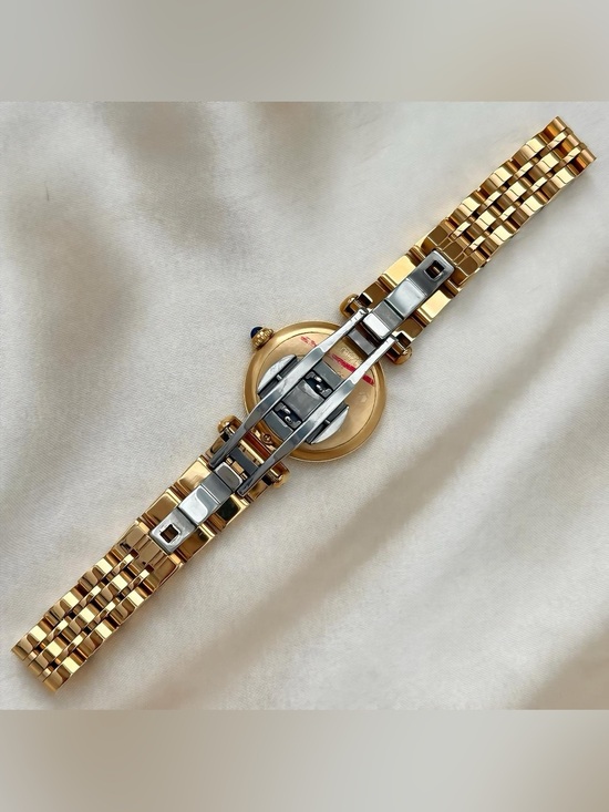 AUTHENTIC RARE VINTAGE CARTIER GOLD WATCH - WITH BOX main image 6